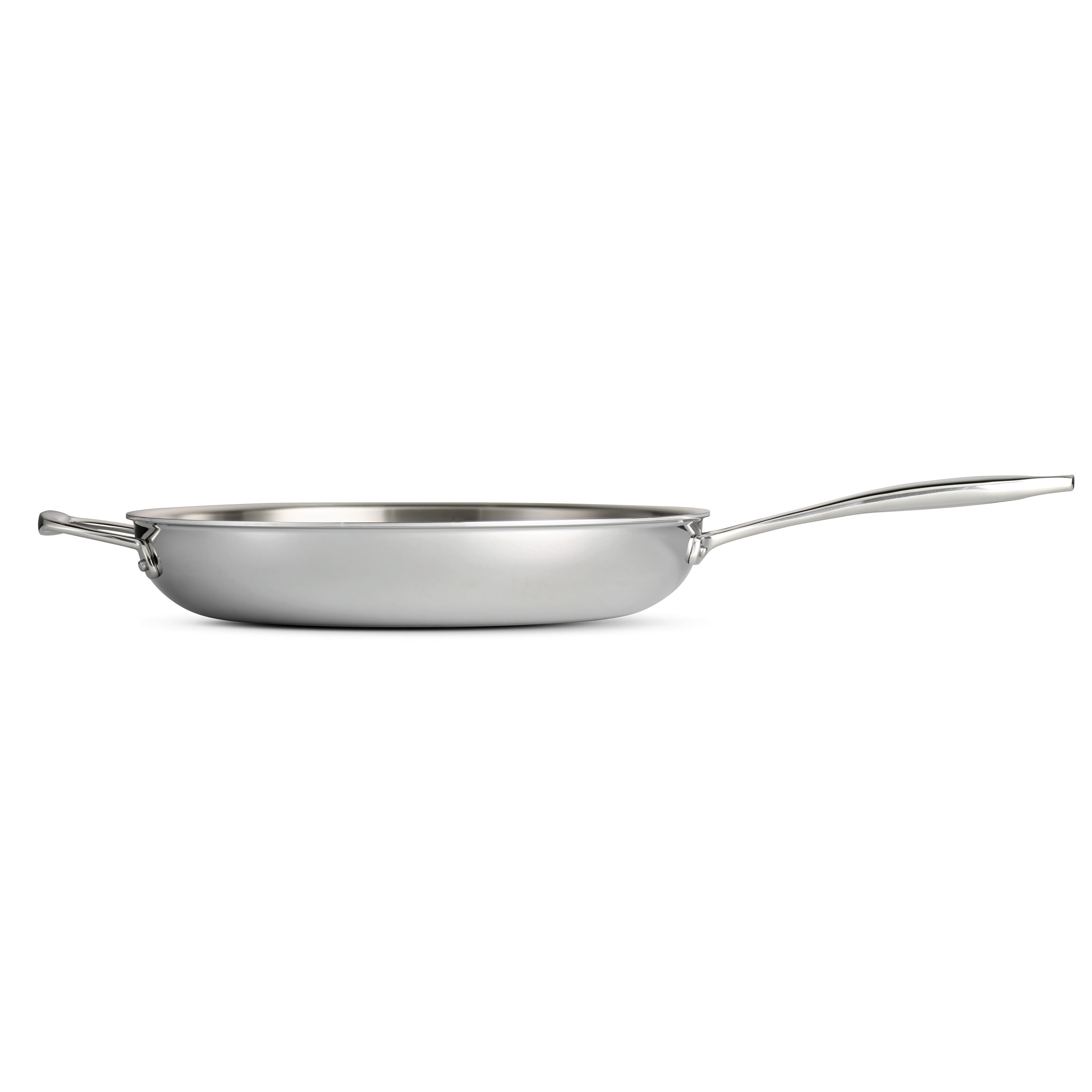 tramontina-signature-12-inch-tri-ply-clad-stainless-steel-fry-pan-with-helper-ha image 3