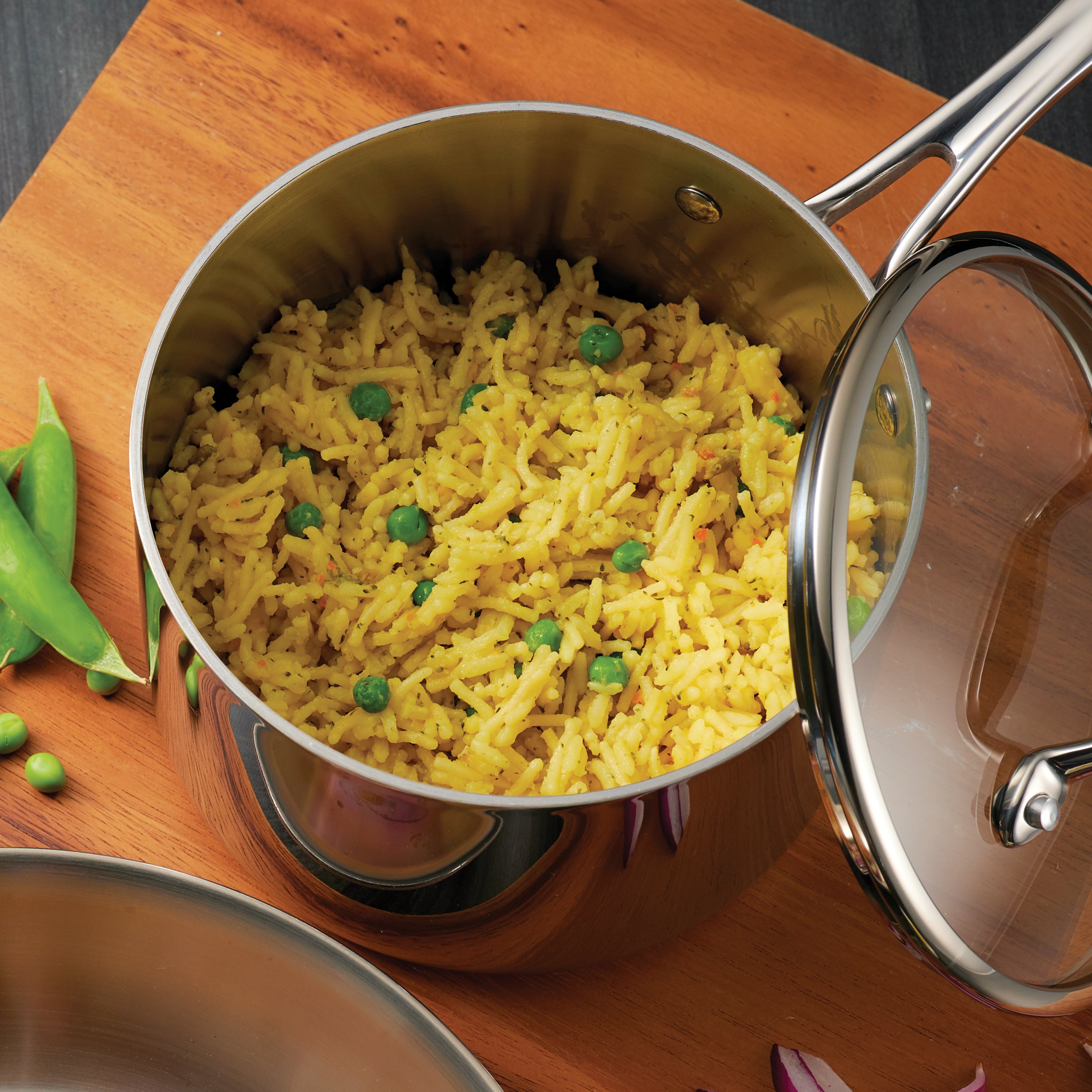 tramontina-tri-ply-clad-stainless-steel-covered-sauce-pan-with-glass-lid image 2