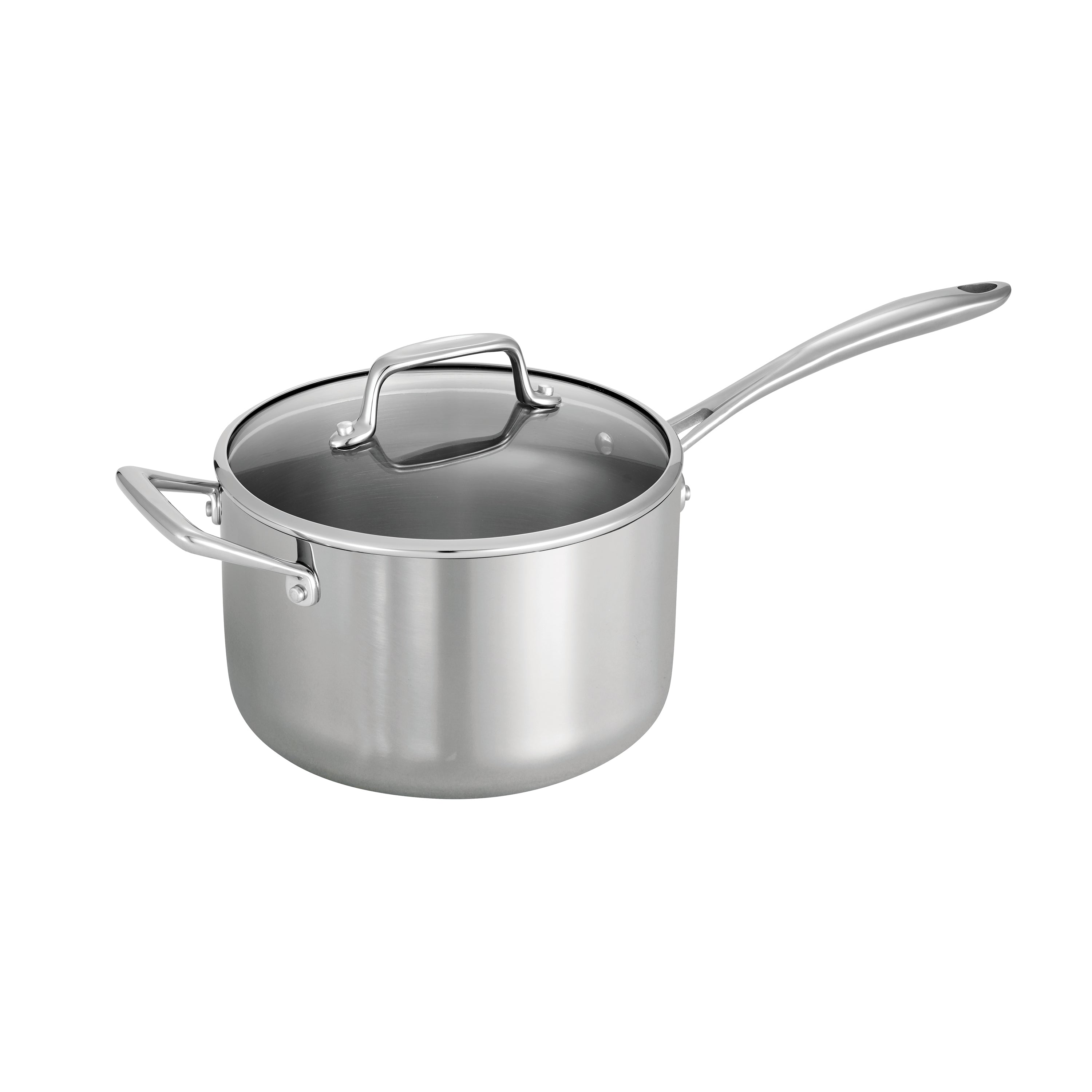 tramontina-tri-ply-clad-stainless-steel-covered-sauce-pan-with-glass-lid image 3