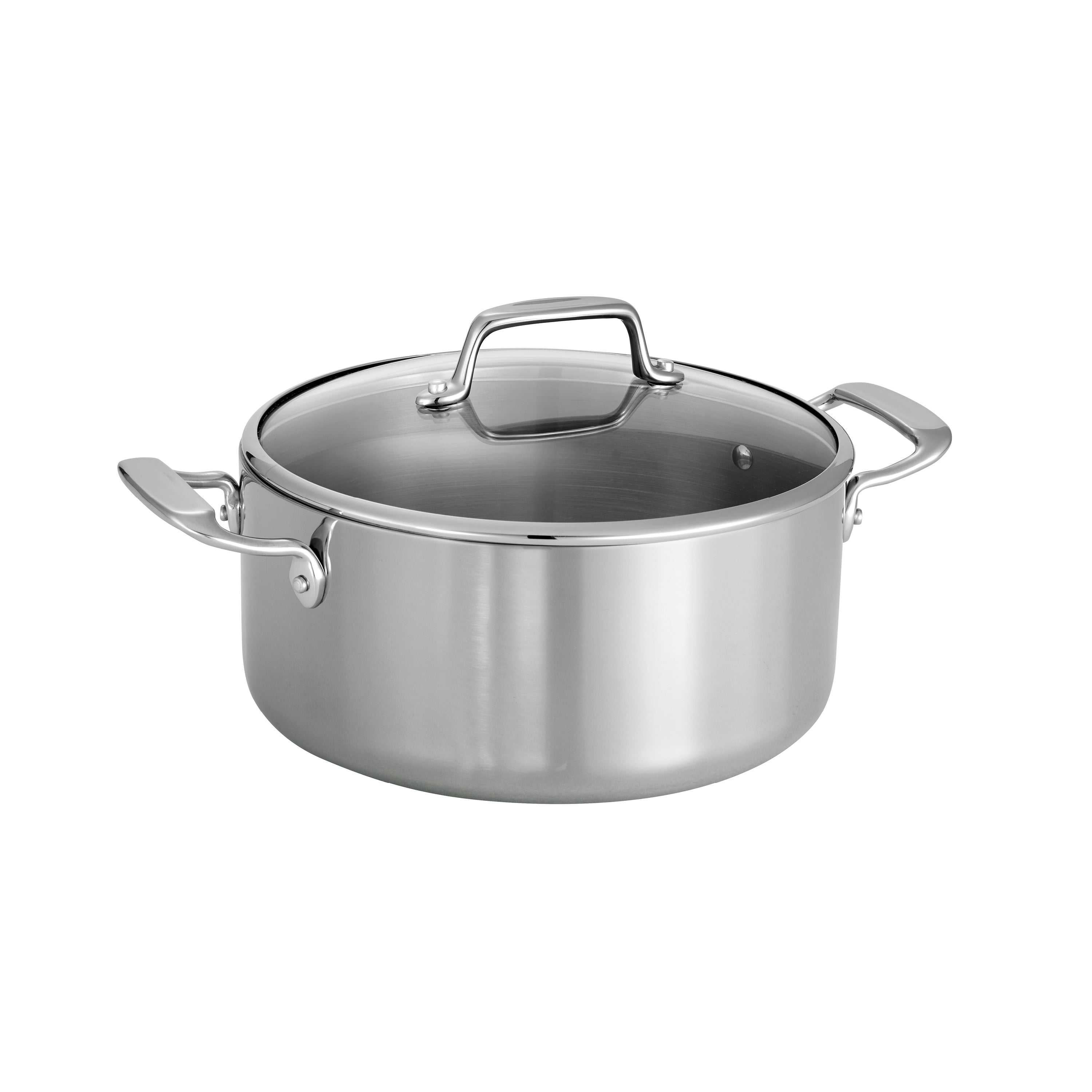 tramontina-tri-ply-clad-5-quart-stainless-steel-covered-dutch-oven-with-glass-li image 1