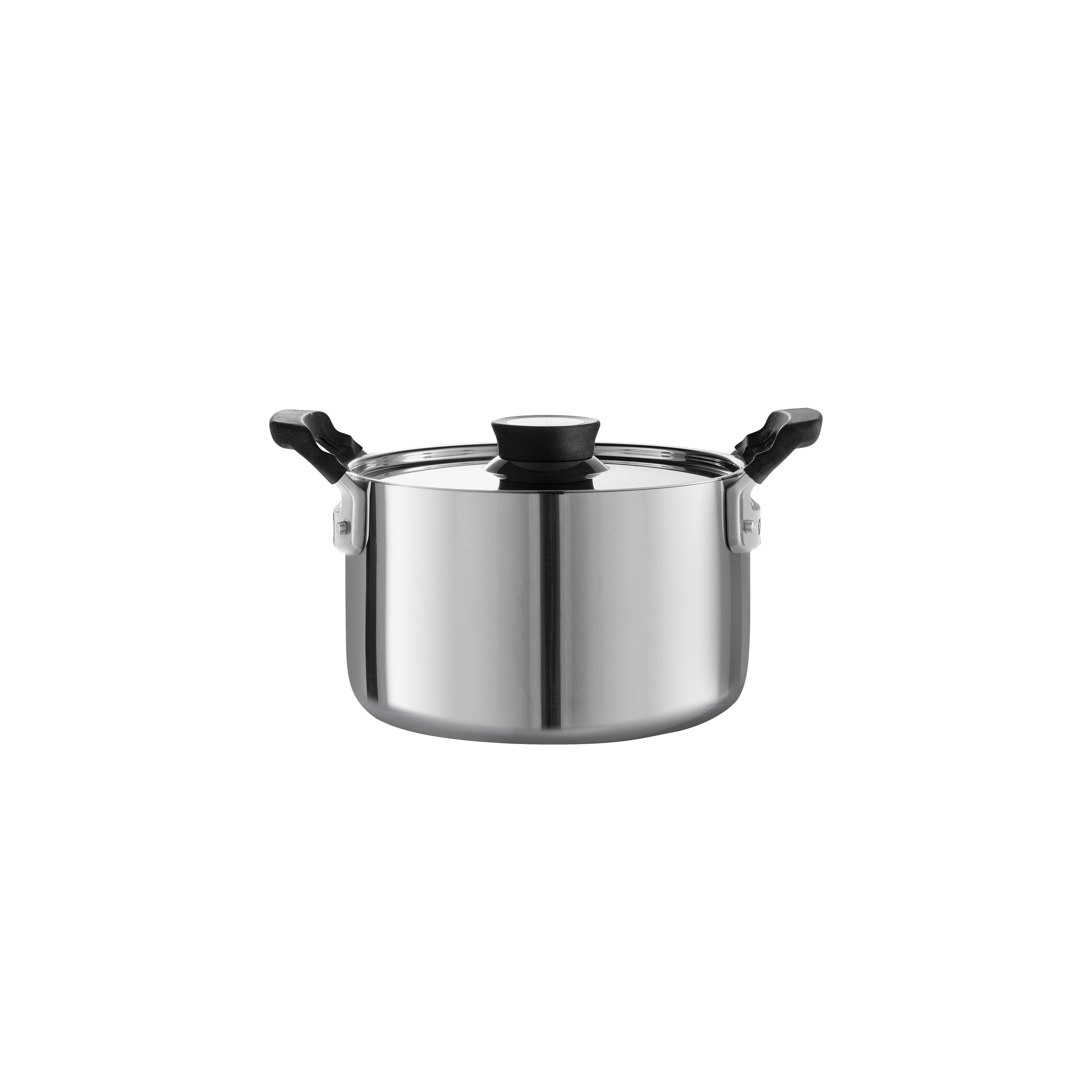 tramontina-nesting-6-piece-stainless-steel-tri-ply-clad-sauce-and-stock-pot-set- image 3
