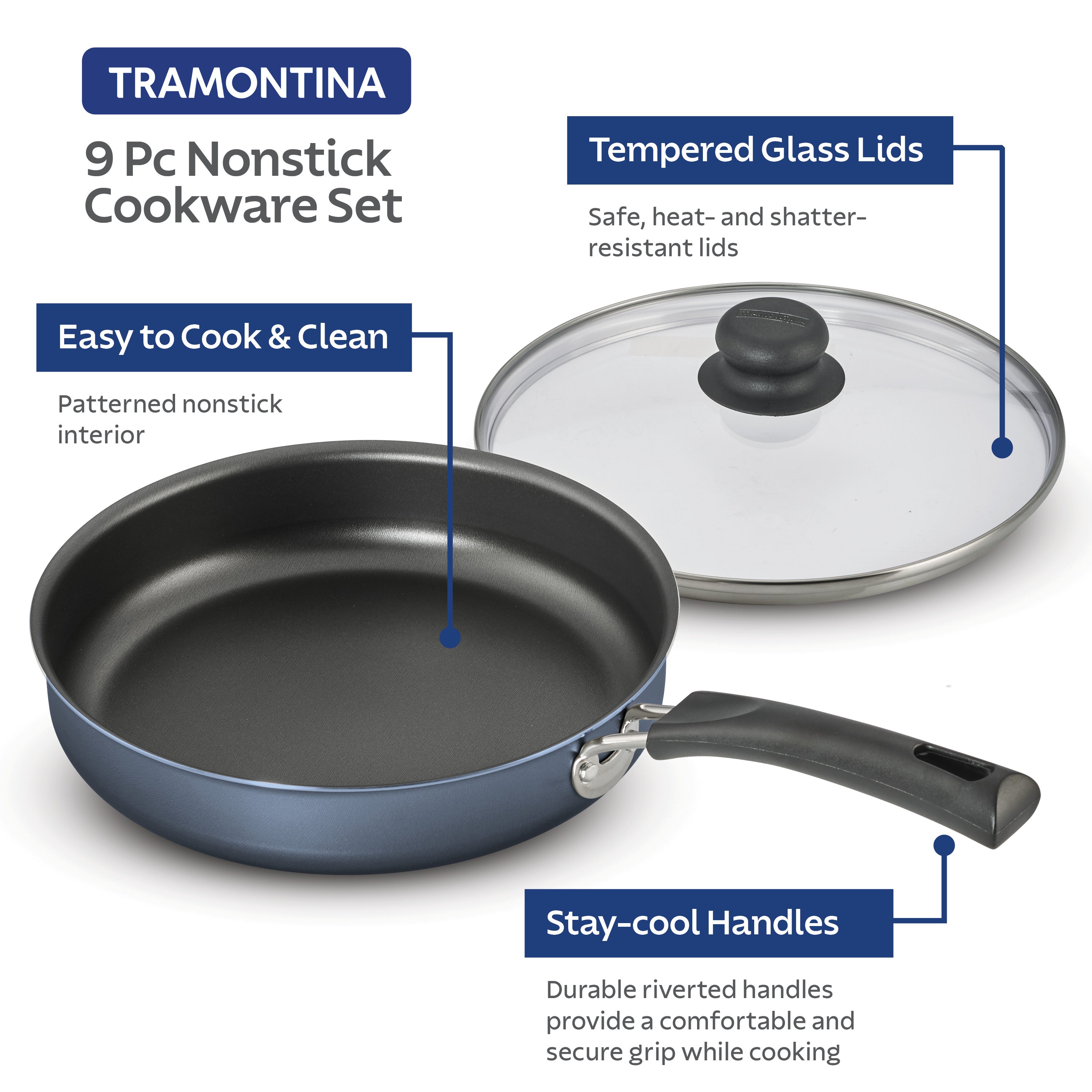 tramontina-simple-cooking-9-piece-aluminum-nonstick-cookware-set image 7
