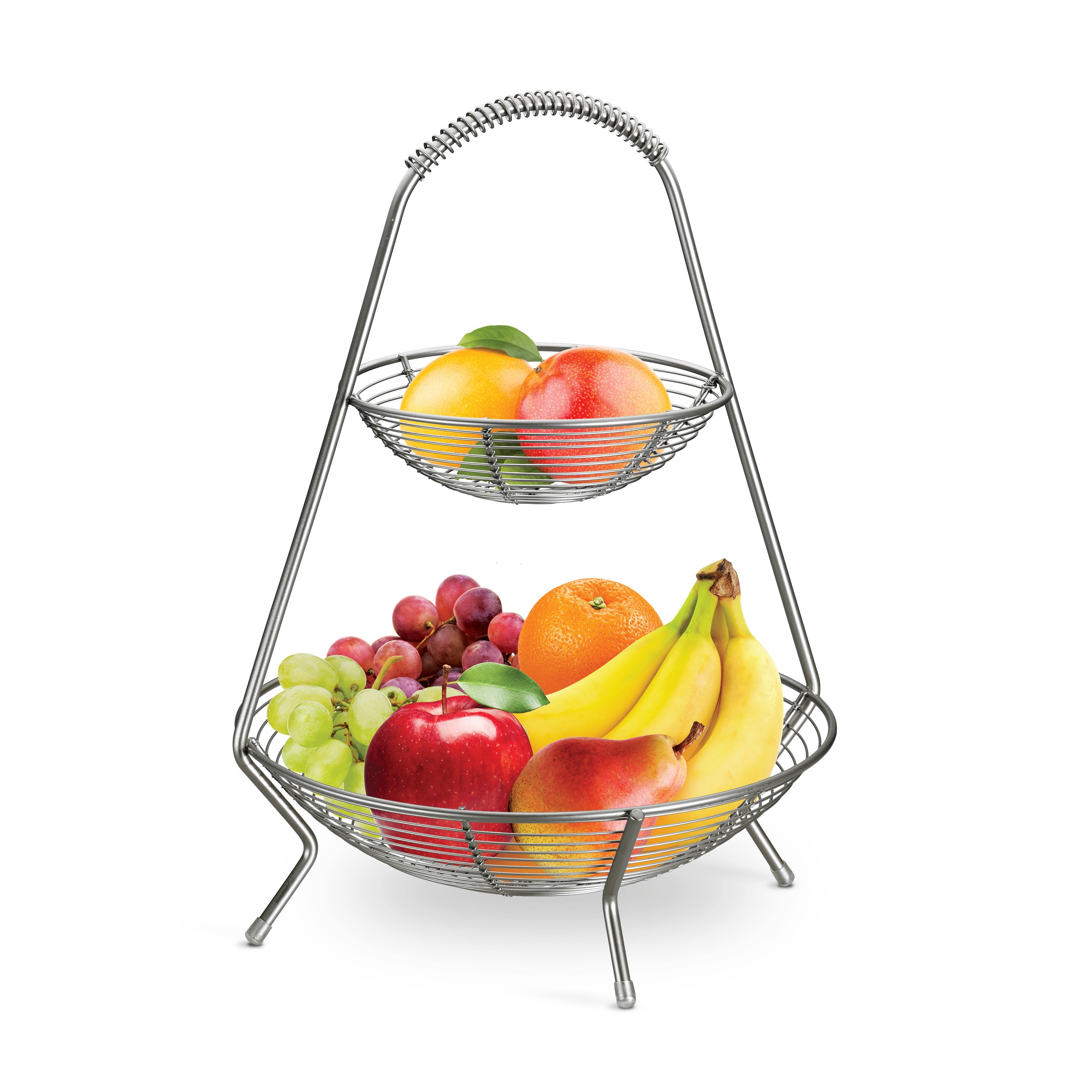 tramontina-stainless-steel-fruit-basket-with-electro-polished-finish-and-loop-ha image 4