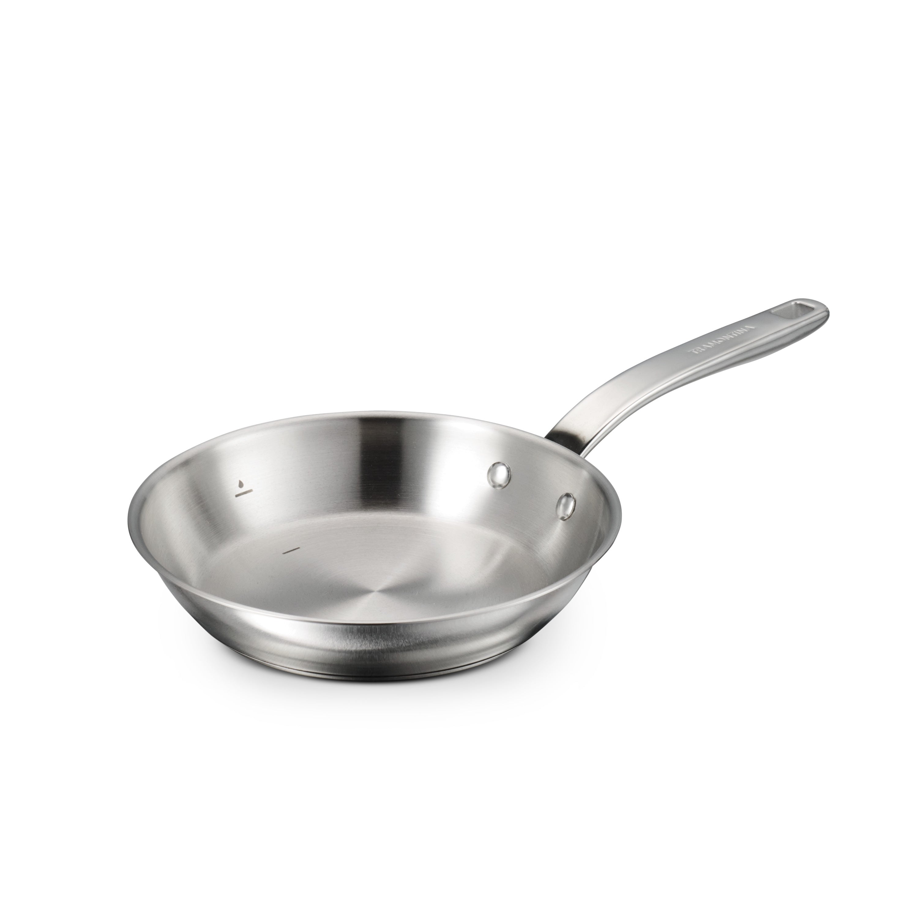 tramontina-tempo-tri-ply-base-stainless-steel-fry-pan-18-8-stainless-with-even-h image 8