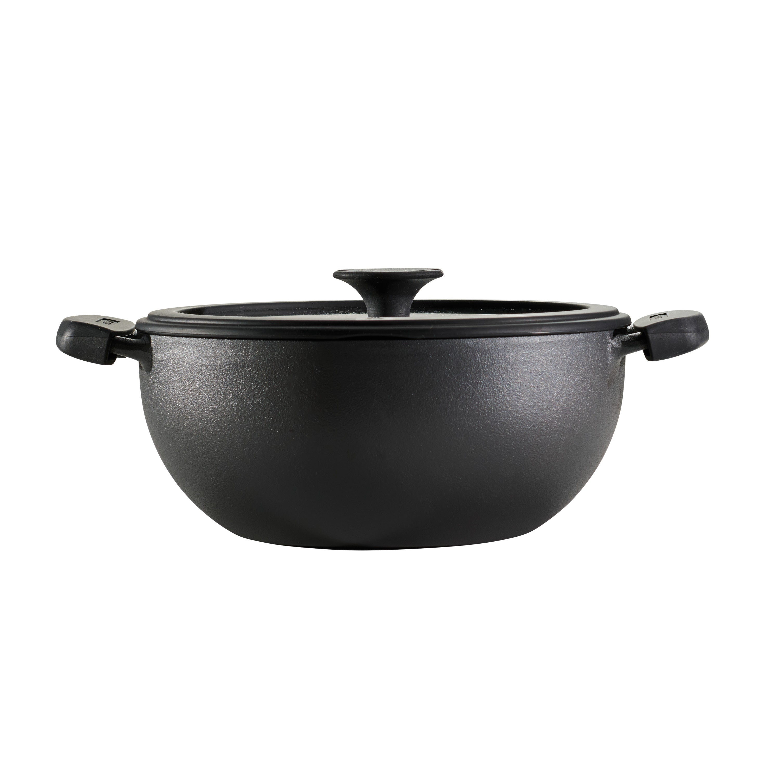 tramontina-utsava-pre-seasoned-cast-iron-kadai-with-lid-disamatic-cast-stone-gro image 8