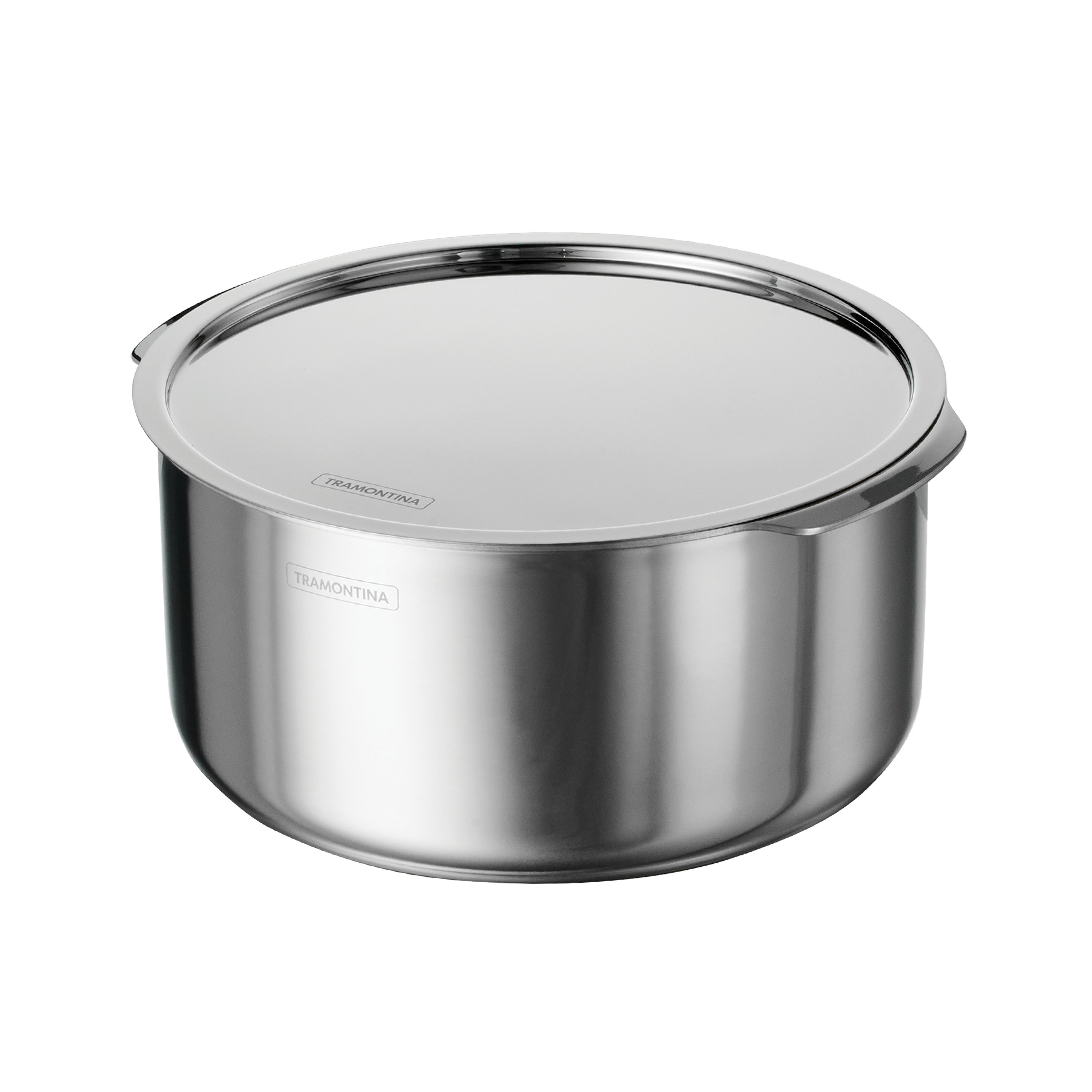 tramontina-utsava-tri-ply-clad-stainless-steel-covered-tope-patila-indian-south- image 1