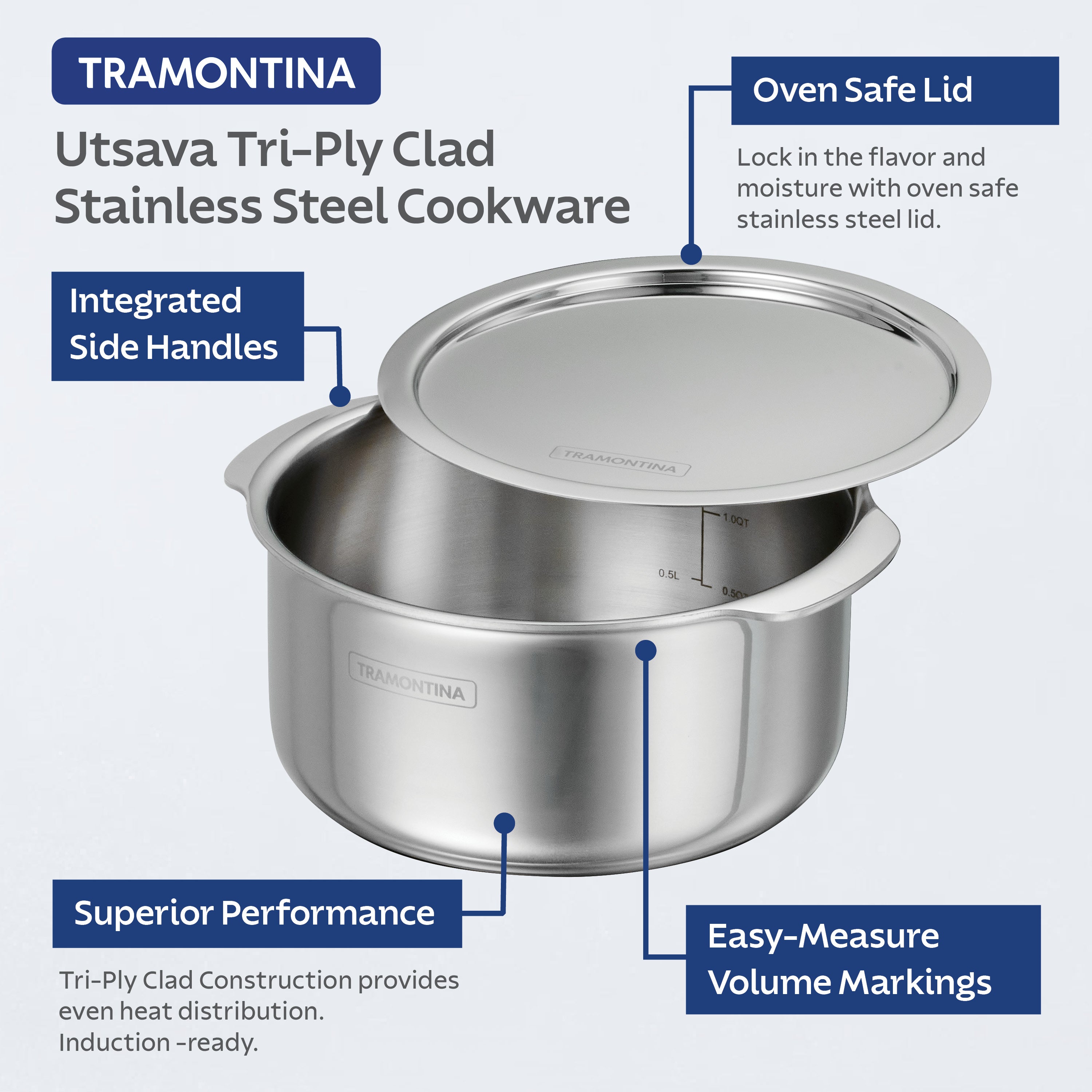 tramontina-utsava-tri-ply-clad-stainless-steel-covered-tope-patila-indian-south- image 5
