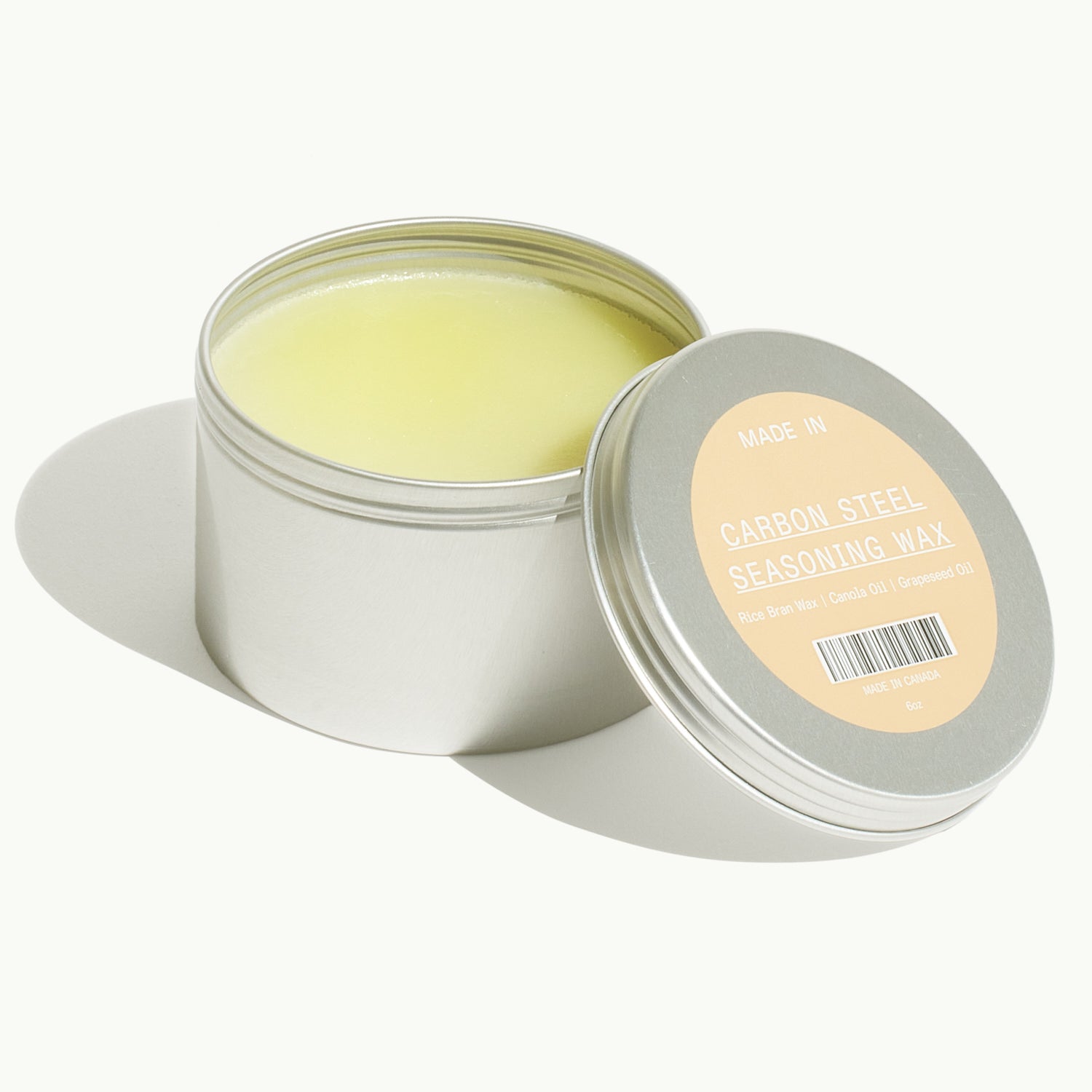 made-in-carbon-steel-seasoning-wax-rice-bran-wax-high-smoke-point-oil-pan-mainte image 1