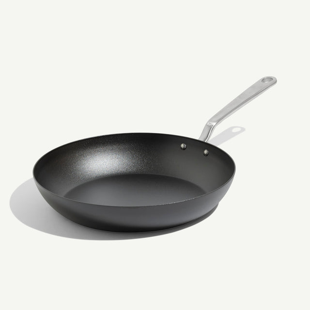made-in-seasoned-carbon-steel-frying-pan-set-3-piece-pre-seasoned-skillet-set image 4