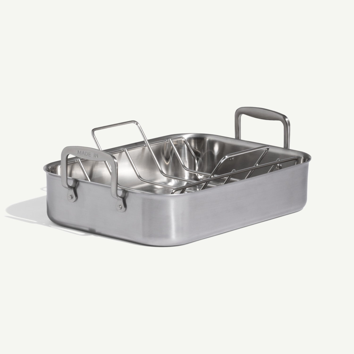 made-in-stainless-clad-roasting-pan-5-ply-stainless-steel-induction-compatible-l image 1