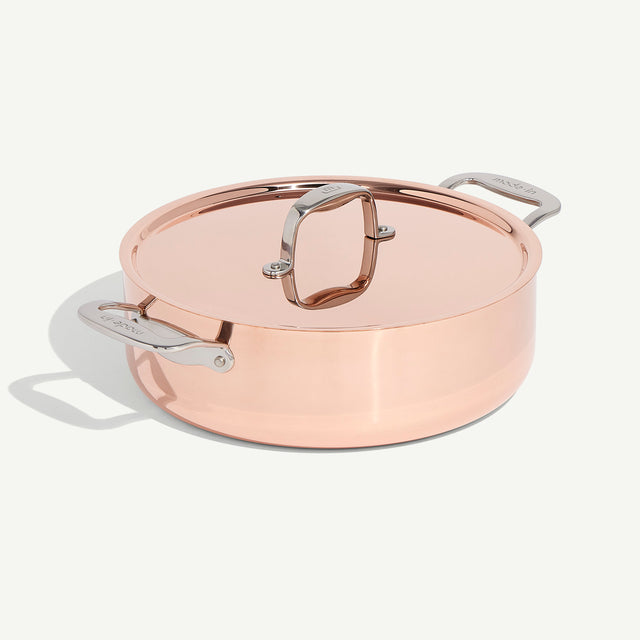 made-in-copper-saucepan-copper-and-stainless-clad-sauce-pan image 5