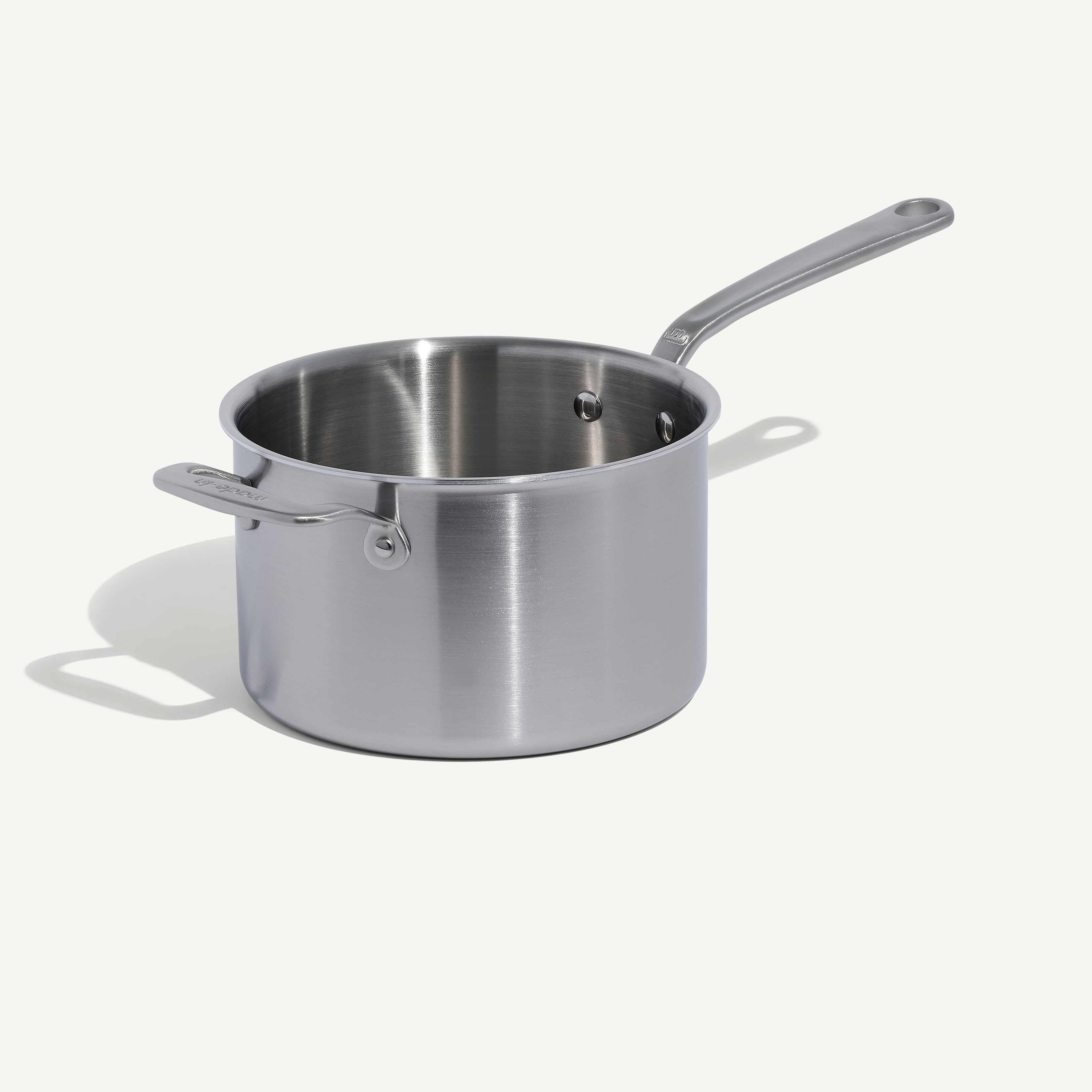 made-in-factory-seconds-stainless-clad-saucepan-no-lid-360-fully-clad-stainless- image 1