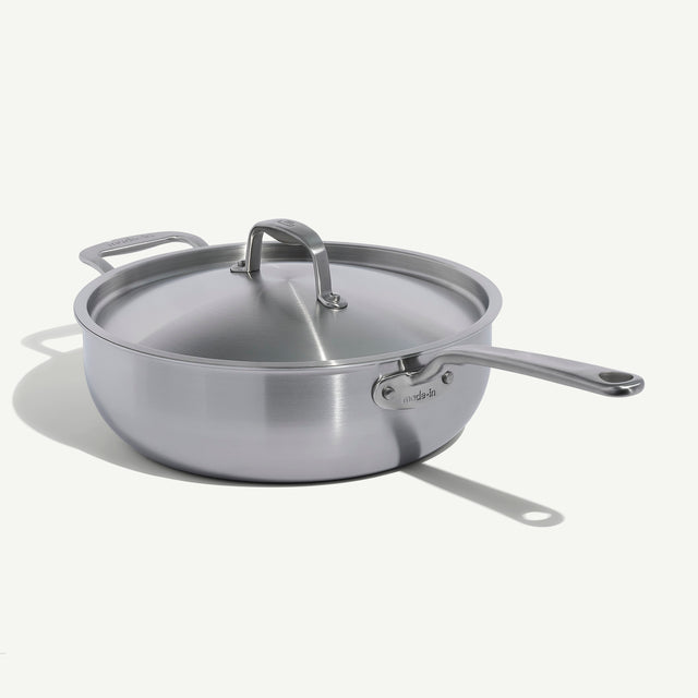 made-in-stainless-clad-saucier-5-ply-french-style-rounded-saucepan image 2